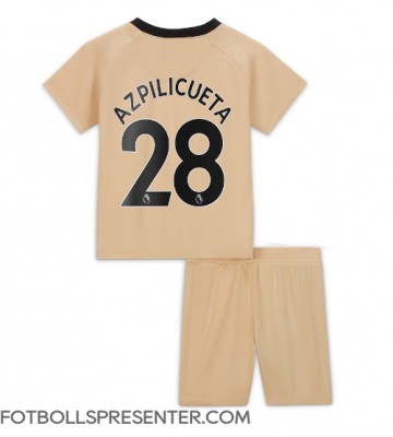 Chelsea Cesar Azpilicueta #28 Tredje tröja Barn 2022-23 Kortärmad (+ korta byxor)